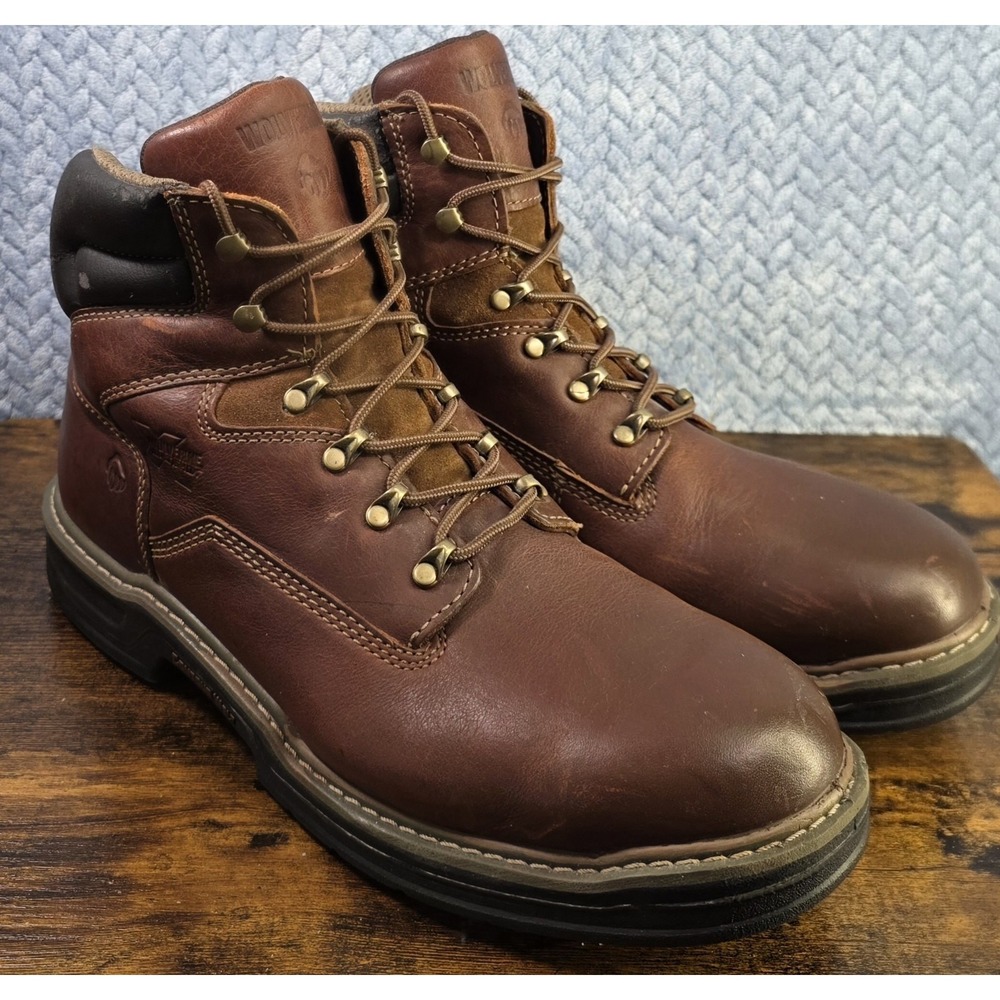 Wolverine Men Raider DuraShocks® Waterproof 6" Work Boot Shoes Mens Dize 12M